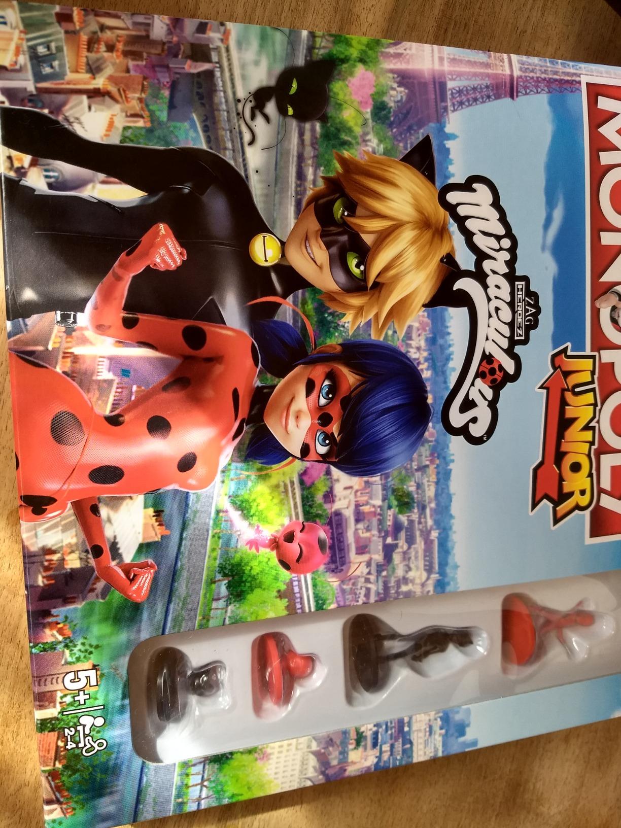 Winning Moves Monopoly Junior Miraculous Brettspiel Deutsch ab 5 Jahren