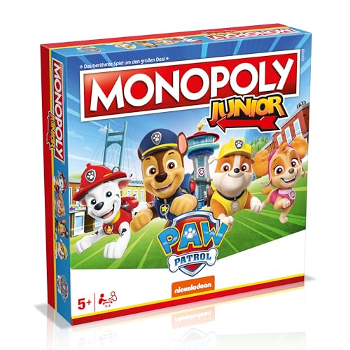 Winning Moves Monopoly Junior Paw Patrol Brettspiel Deutsch