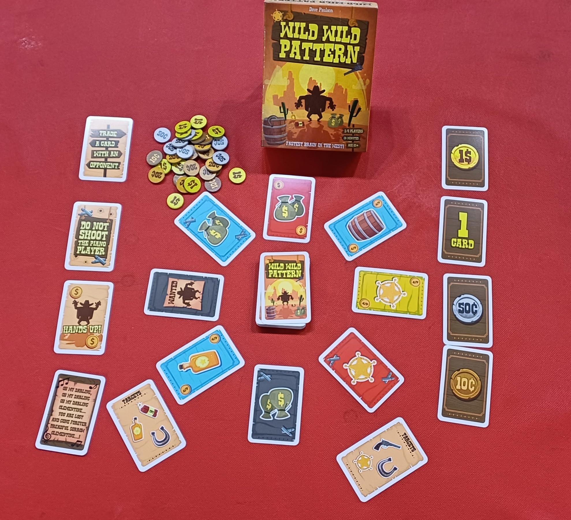 KaleidosGames Wild Wild Pattern Kartenspiel Western Duell