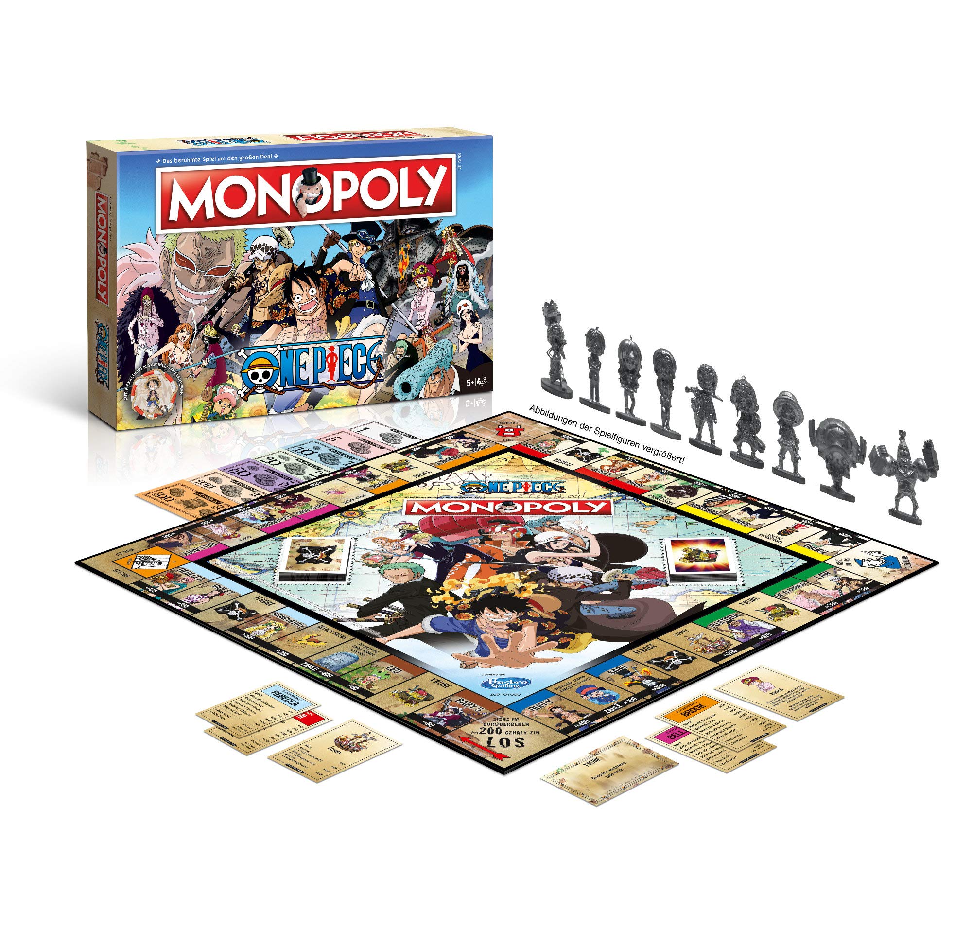 Winning Moves Monopoly One Piece Edition Brettspiel Deutsch ab 12