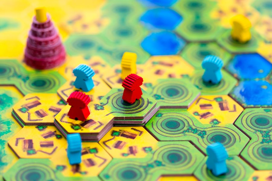 Keep Exploring Mask Trilogy Cuzco Brettspiel Resin-Tempel