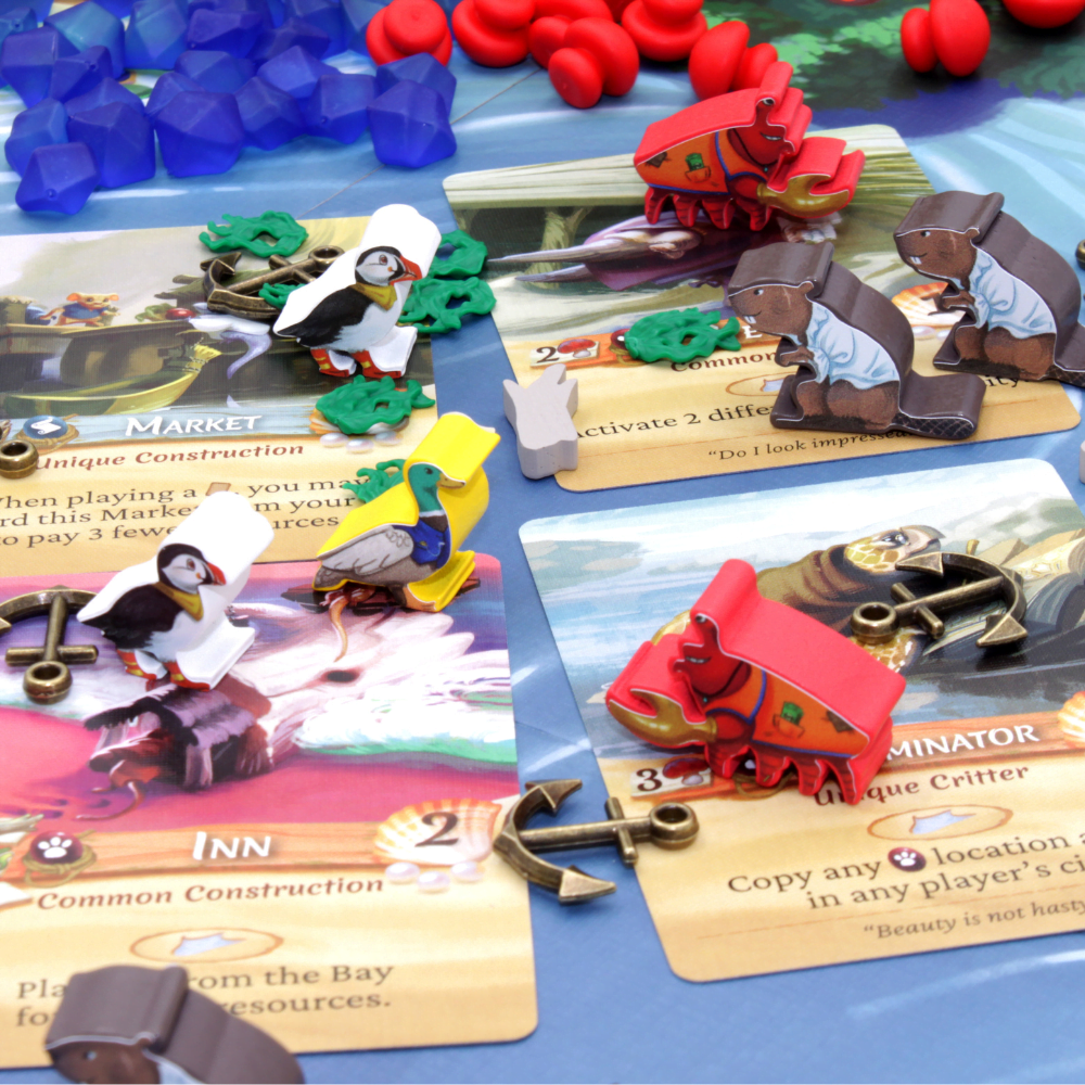 Meeple Sticker Everdell Farshore Sticker Set Aufkleber