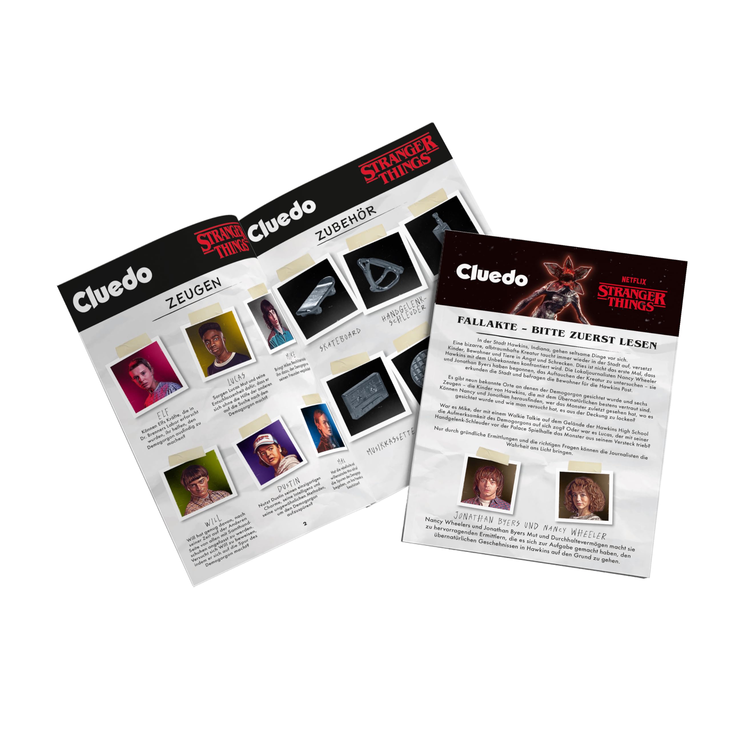 Winning Moves Cluedo Stranger Things Brettspiel 2-6 Spieler