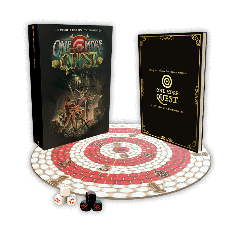 Horrible One More Quest Core Set Kickstarter Brettspiel