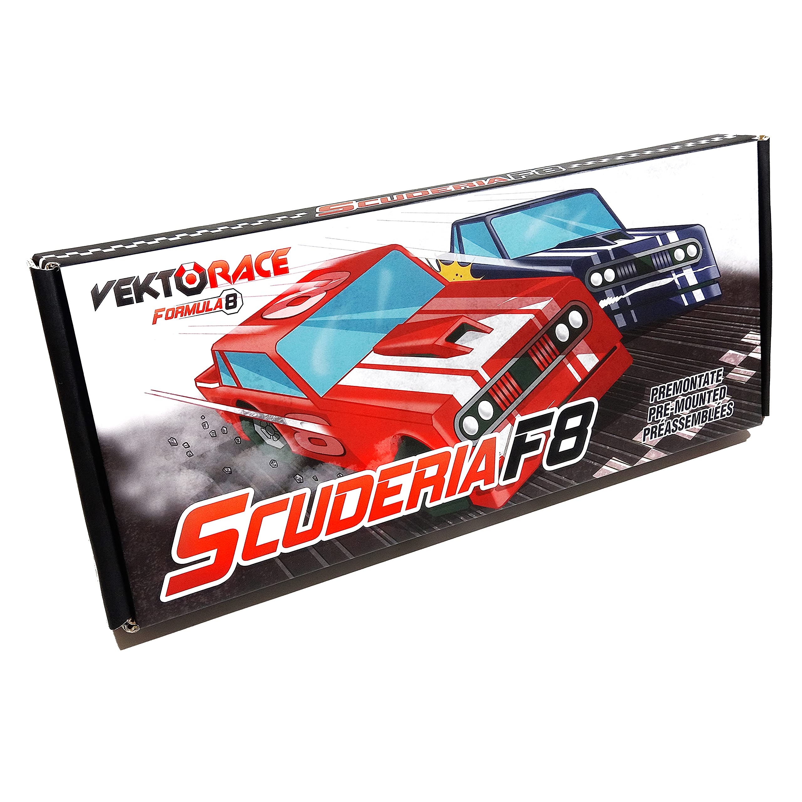 KaleidosGames VektoRace Autorennspiel Brettspiel Rennwagen