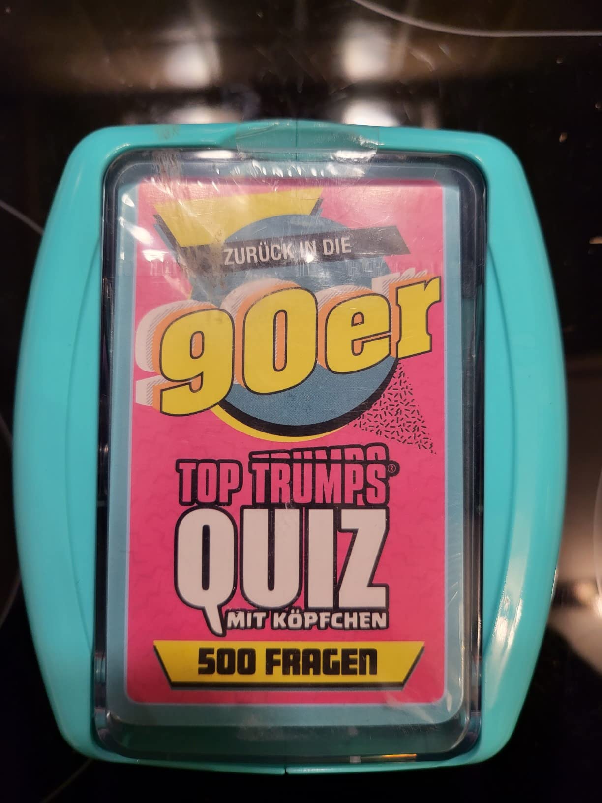 Winning Moves Top Trumps Quiz 90er Kartenspiel 100 Karten
