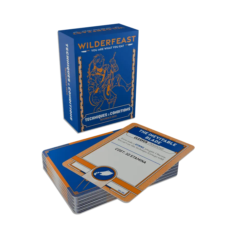 Horrible Wilderfeast Techniques Conditions Referenzdeck Karten