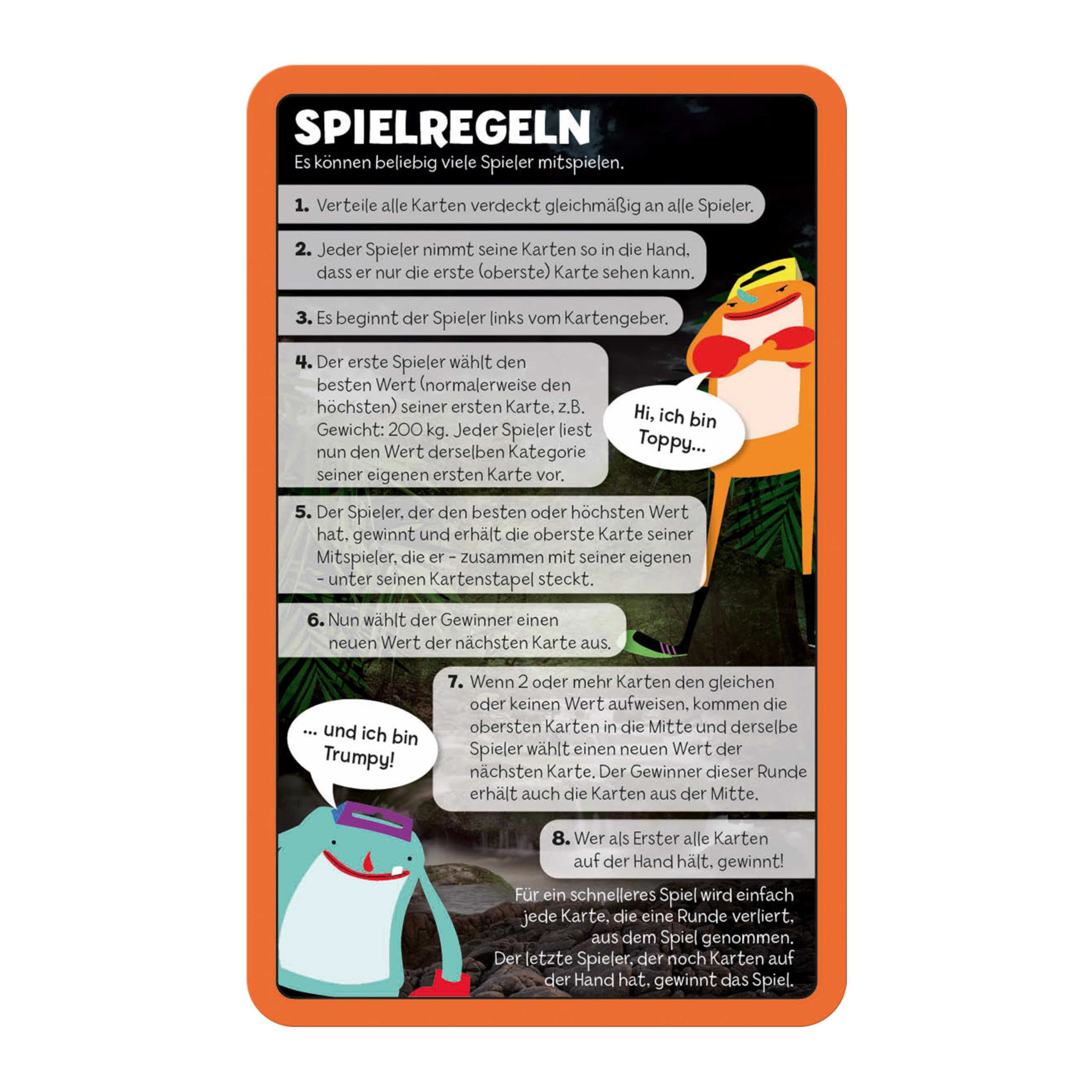 Winning Moves Top Trumps Dinosaurier Kartenspiel Deutsch