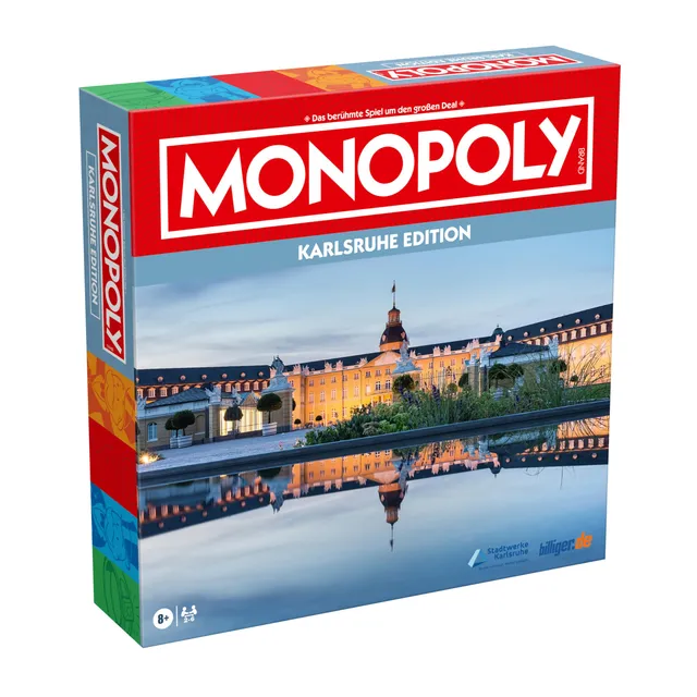 Winning Moves Monopoly Karlsruhe Edition Brettspiel 2-6 Spieler