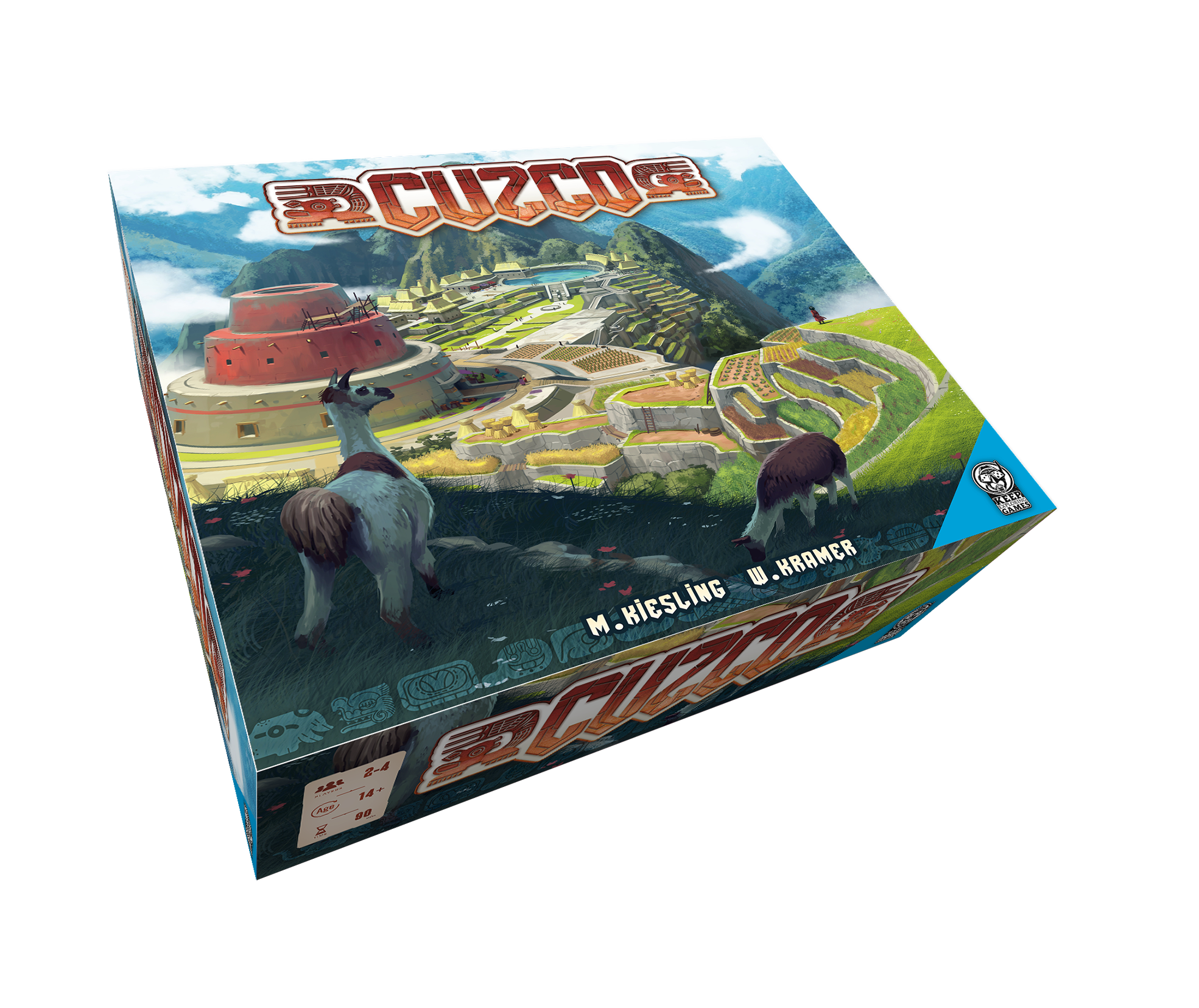Keep Exploring Mask Trilogy Cuzco Brettspiel Resin-Tempel