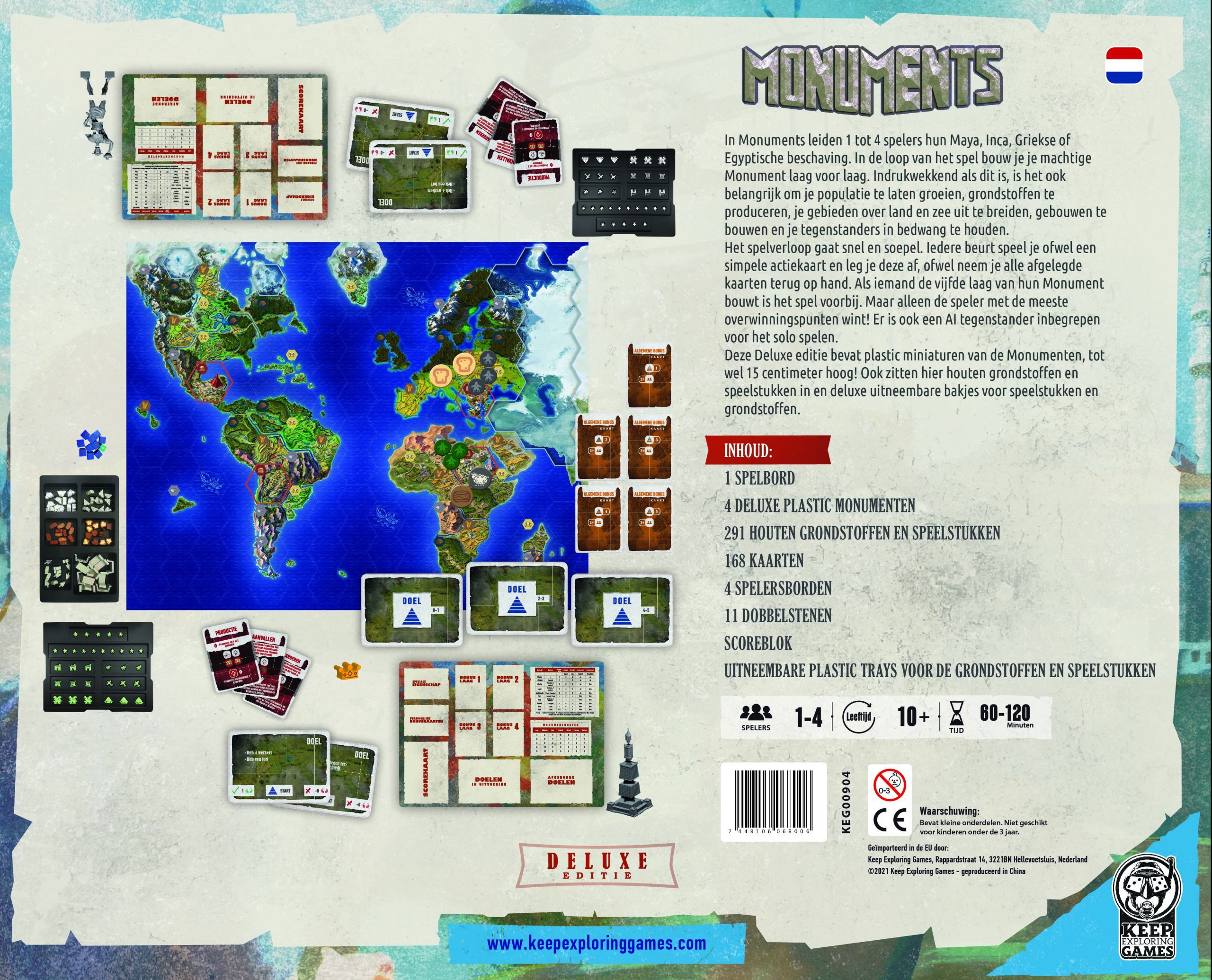 Keep Exploring Monuments Nederlands Deluxe Zivilisationsspiel