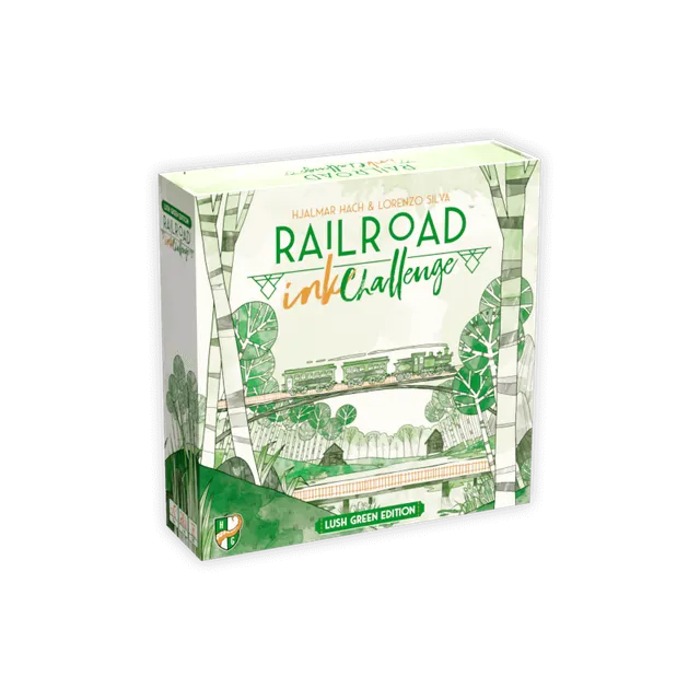 Horrible Railroad Ink Challenge Lush Green Edition Brettspiel