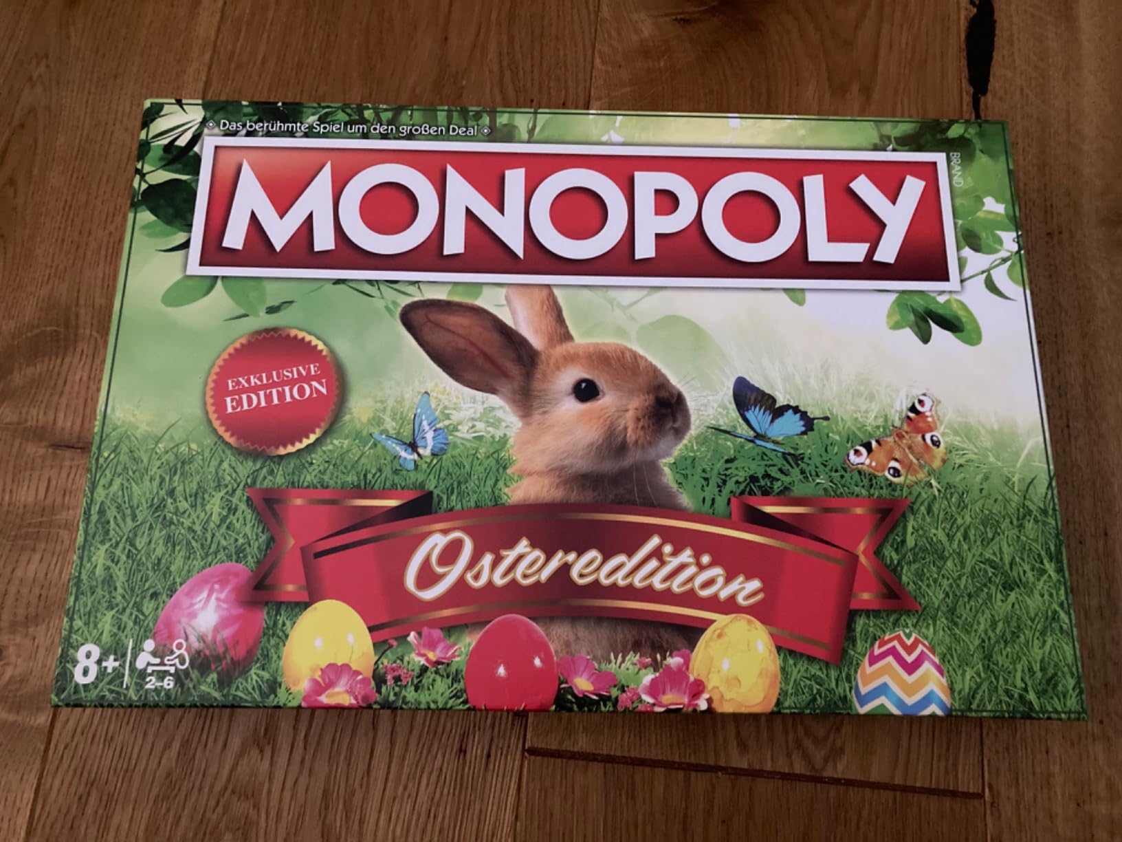 Winning Moves Monopoly Ostern Edition Brettspiel Deutsch ab 8 Jahren