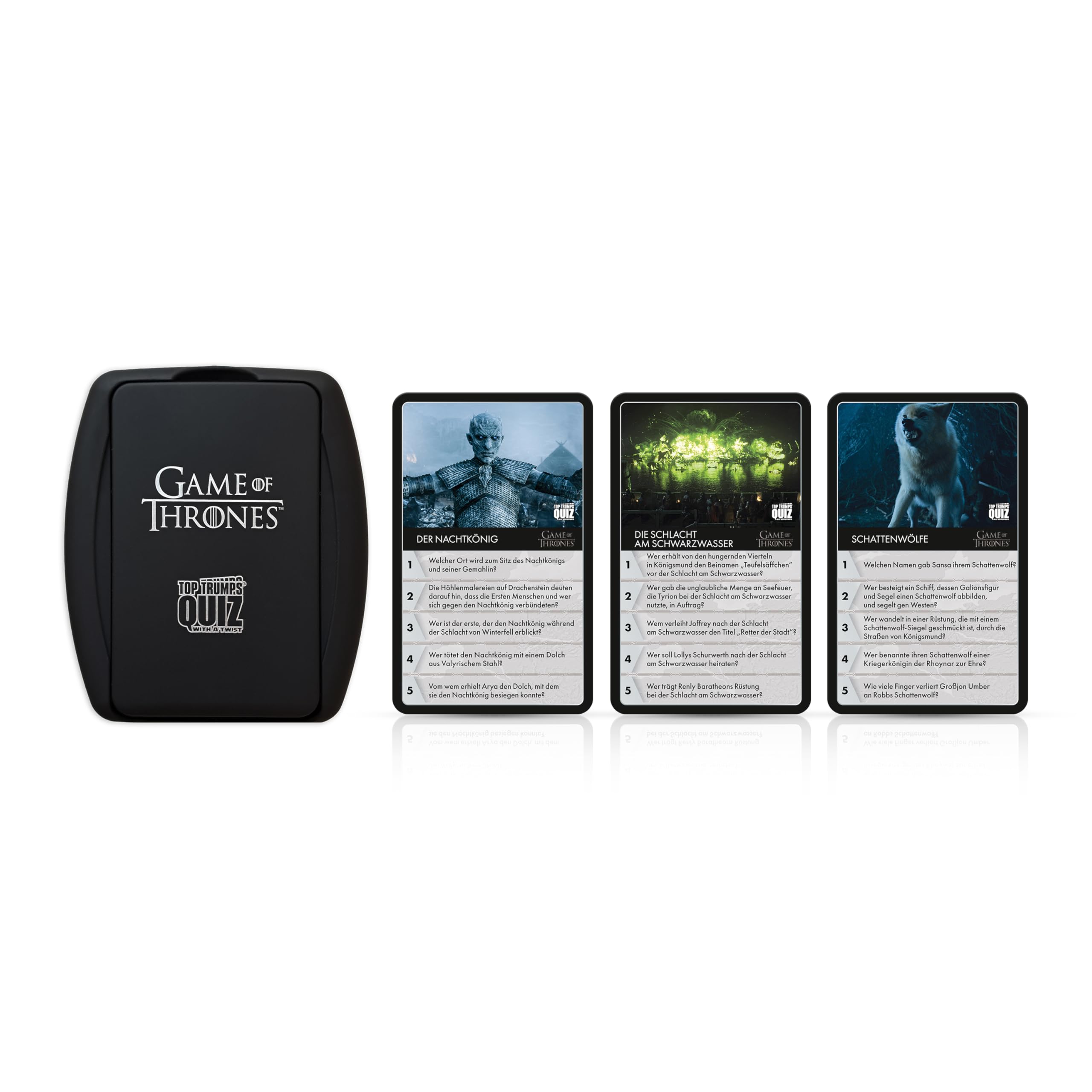 Winning Moves Top Trumps Quiz Game of Thrones Kartenspiel ab 18
