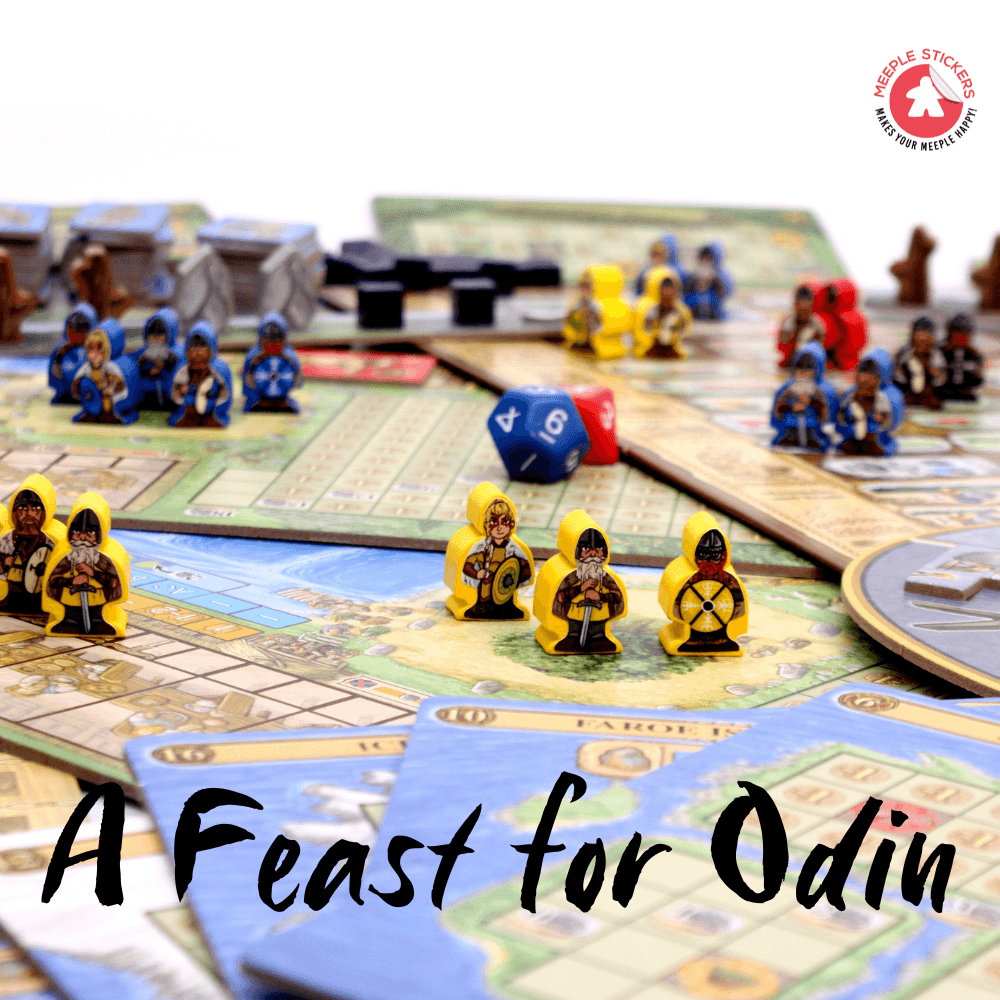 Meeple Sticker Stickers A Feast for Odin Sticker Set