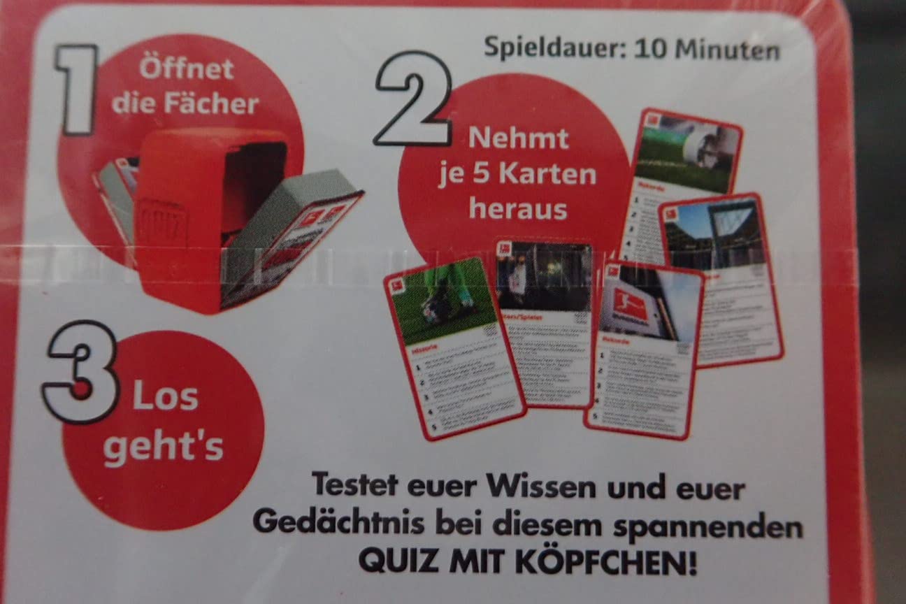 Winning Moves Top Trumps Quiz Bundesliga Quizspiel 100 Karten