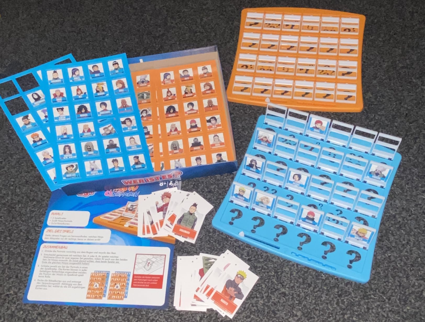 Winning Moves Wer ist es? Naruto Brettspiel Deutsch 2 Spieler