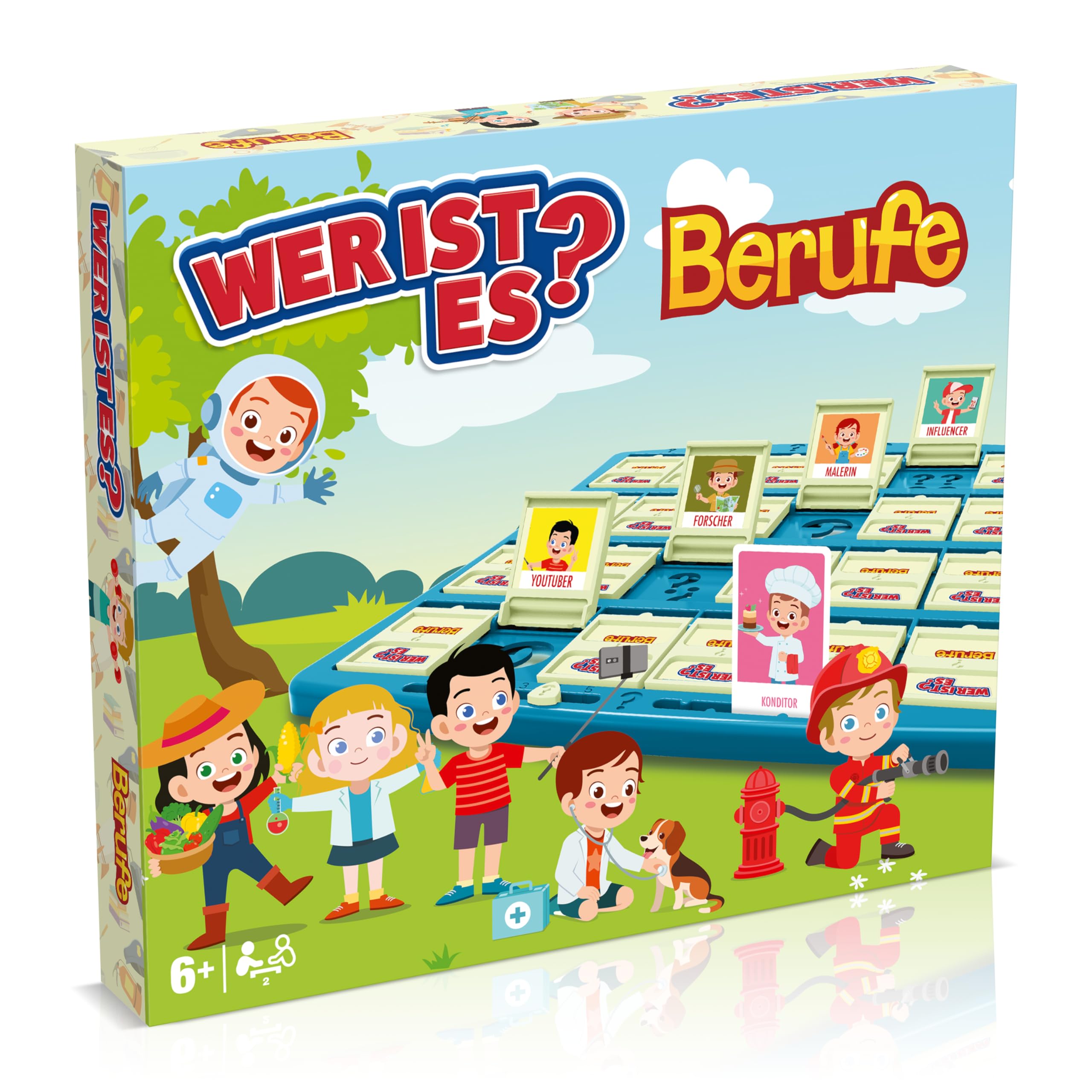 Winning Moves Wer ist es? Berufe Brettspiel Deutsch ab 6 Jahren
