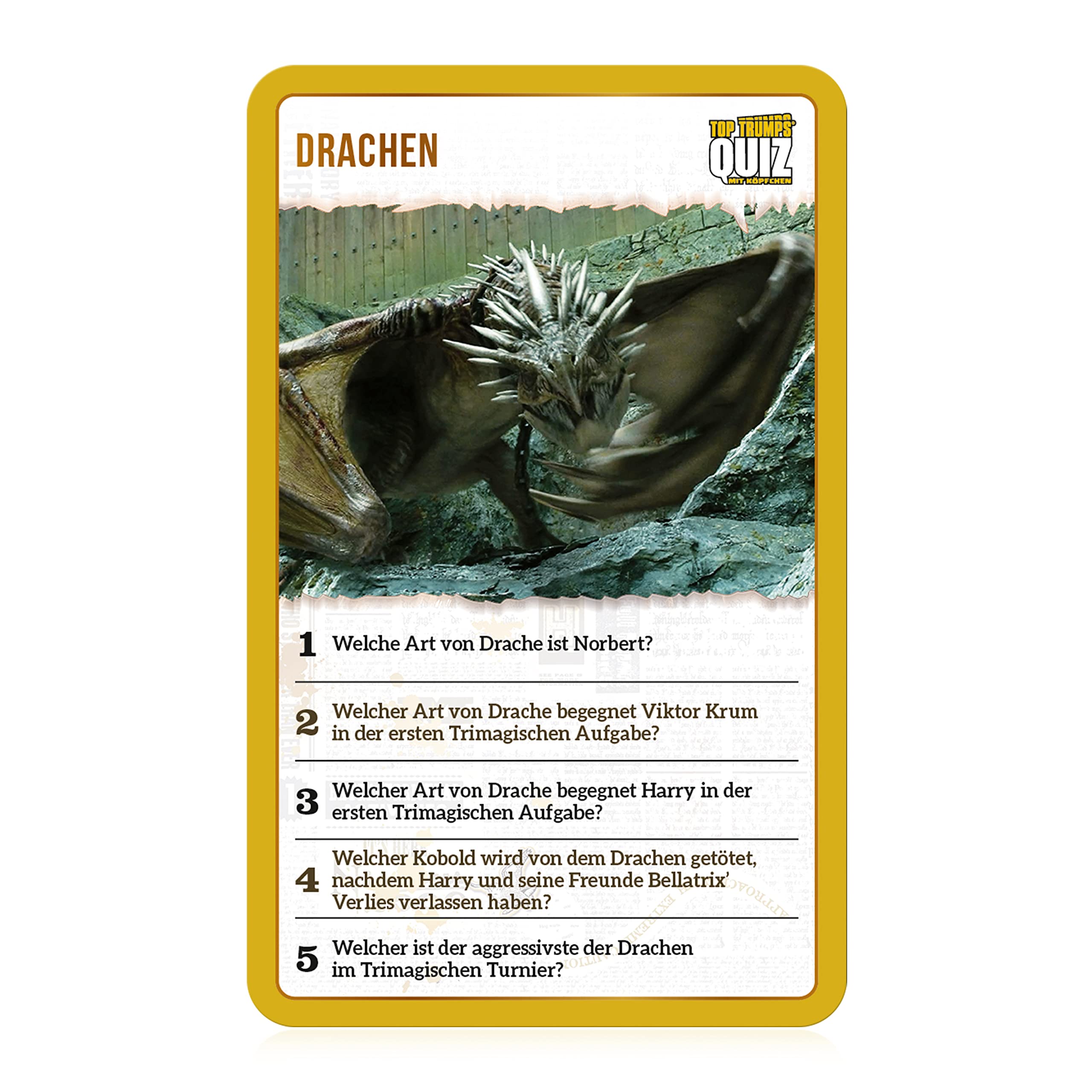 Top Trumps Quiz Harry Potter Hogwarts Kartenspiel 500 Fragen