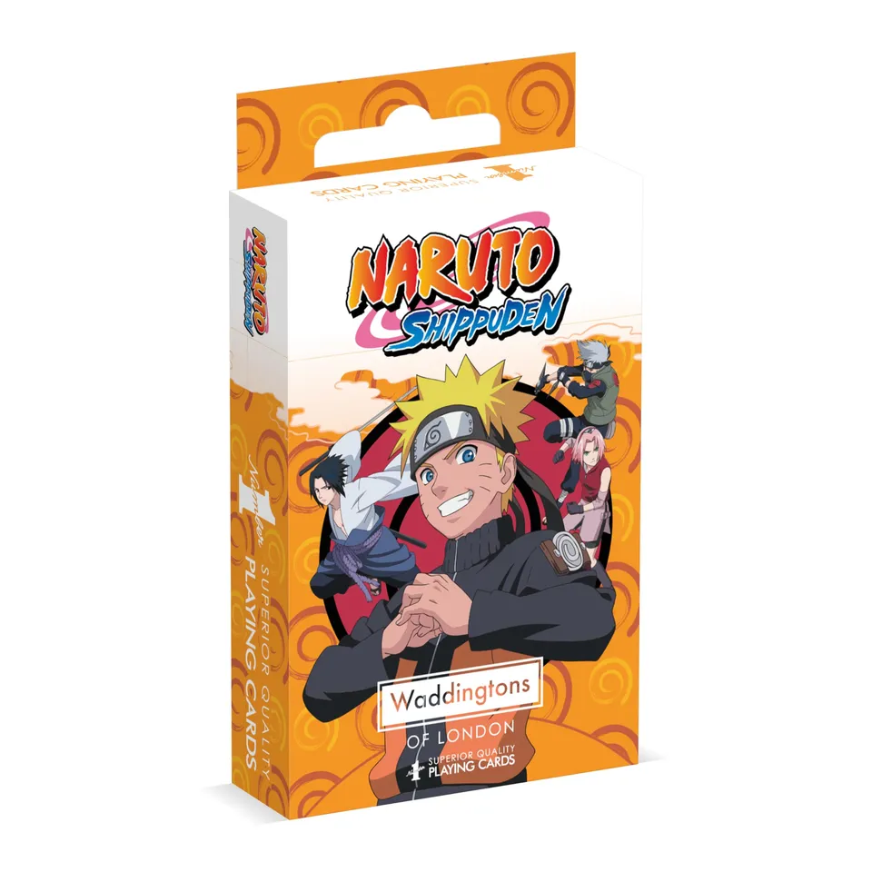Winning Moves Number 1 Naruto Spielkarten 54 Karten