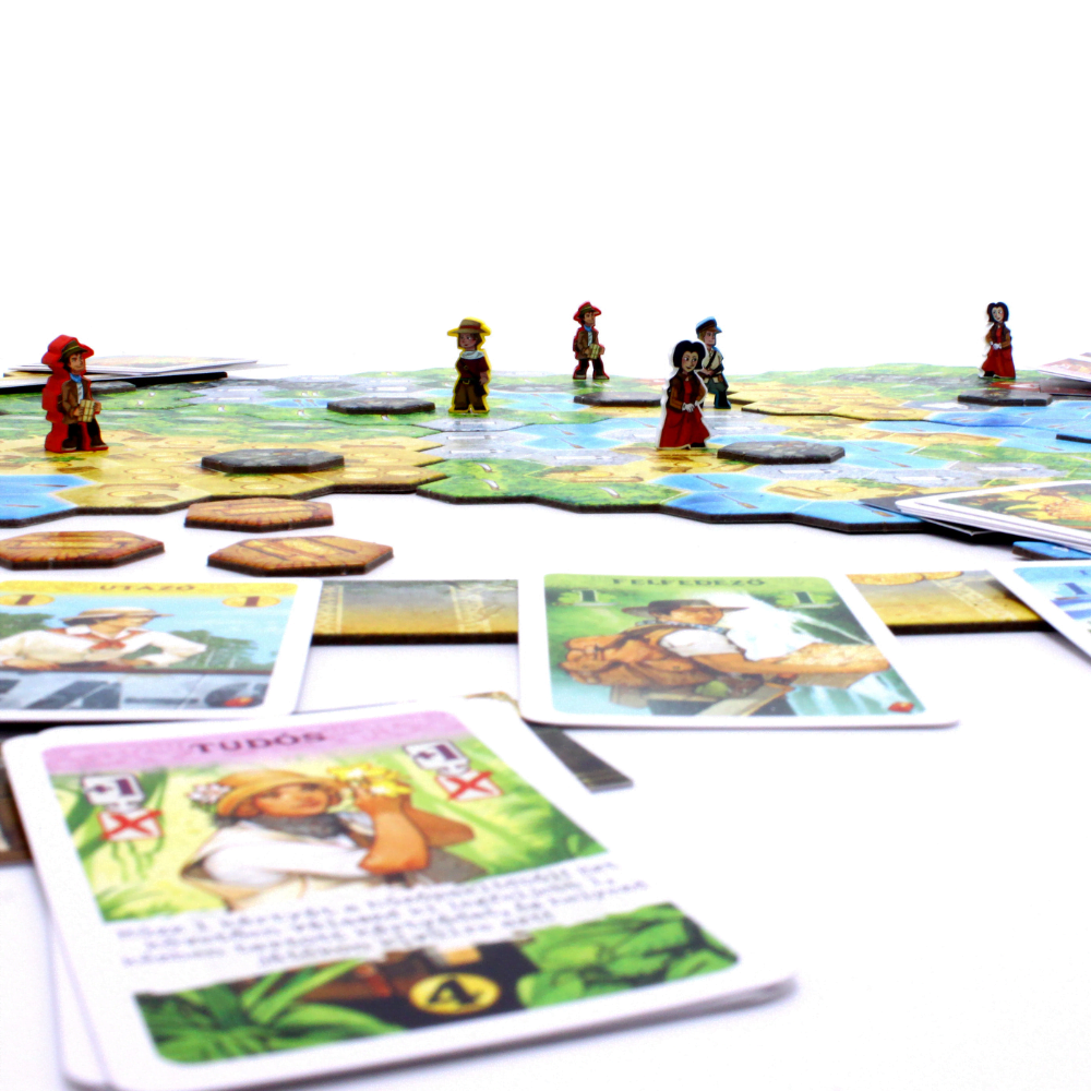 Meeple Sticker Quest for El Dorado Sticker Set beidseitig