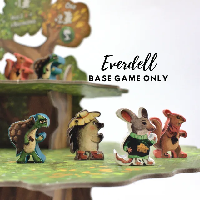 Meeple Sticker Everdell Base Sticker Set Grundspiel