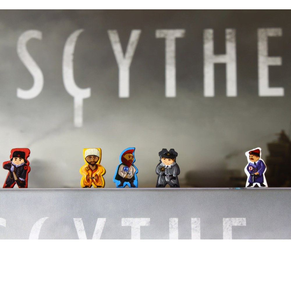 Meeple Sticker Stickers Scythe Sticker-Set doppelseitig