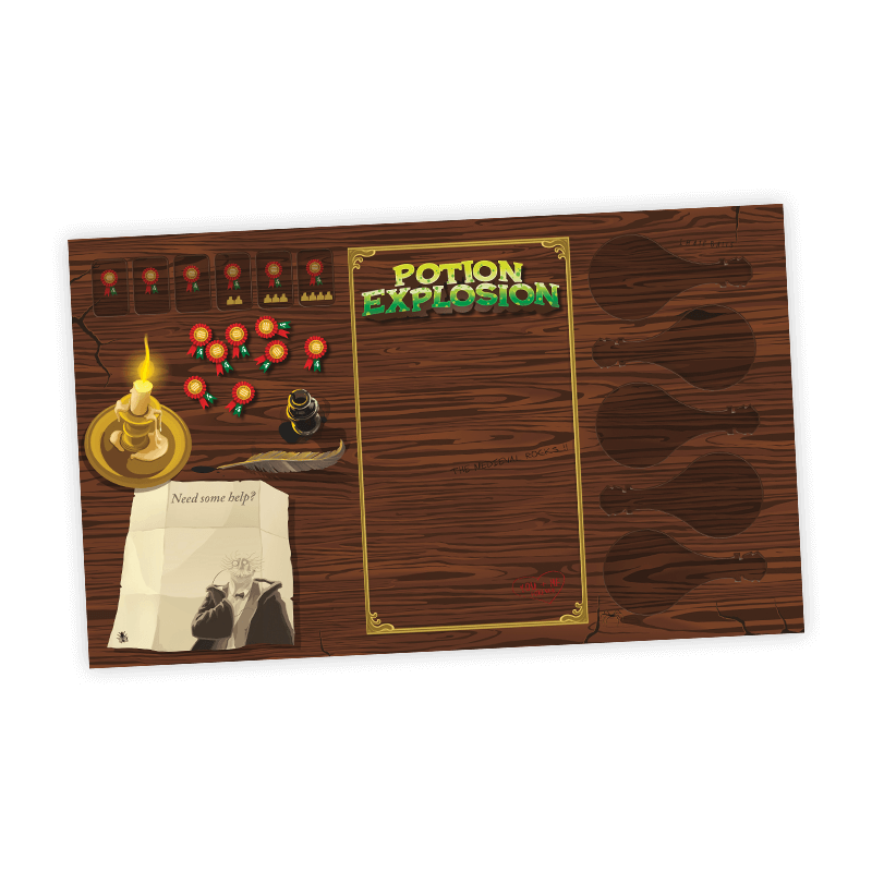 Horrible Potion Explosion Neopren Spielmatte Playmat