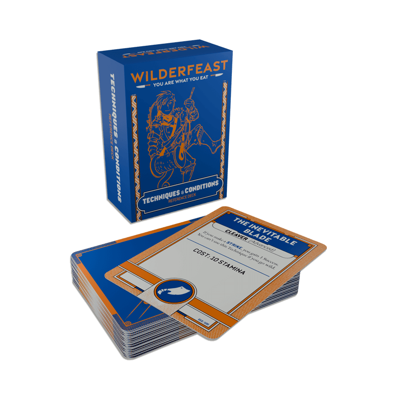 Horrible Wilderfeast Techniques Conditions Referenzdeck Karten