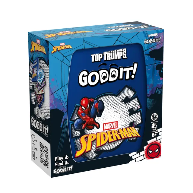 Winning Moves Top Trumps Goddit Spider-Man Kartenspiel 55 Karten