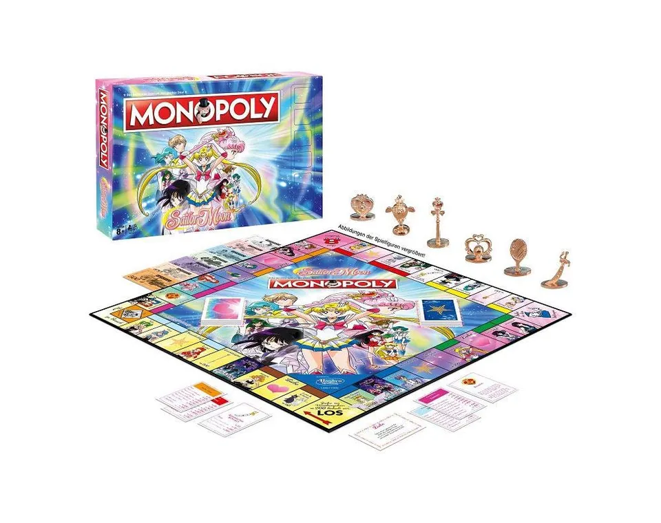 Winning Moves Monopoly Sailor Moon Edition Brettspiel Deutsch