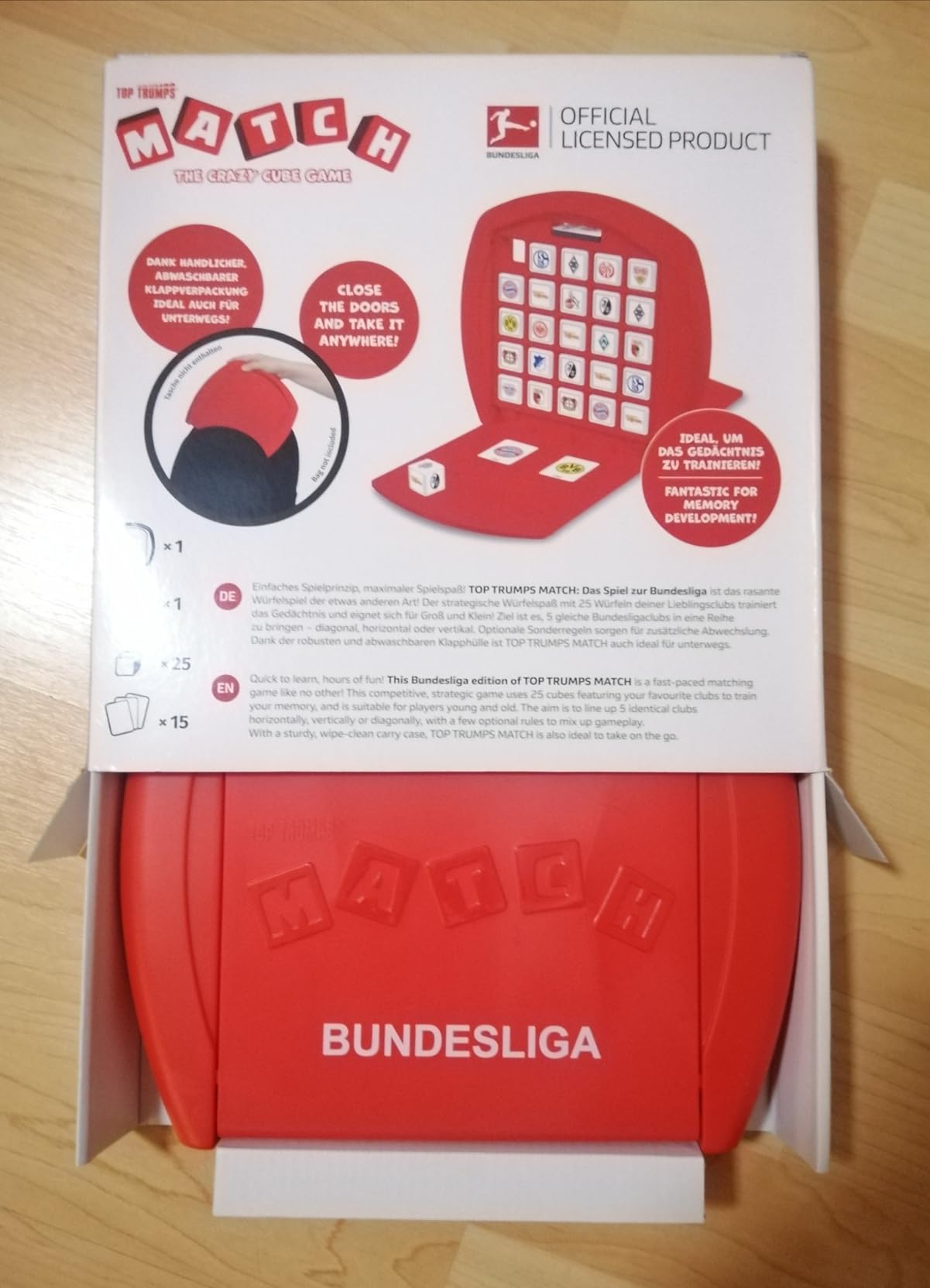 Winning Moves Top Trumps Match Bundesliga Edition Würfelspiel 25 Würfel