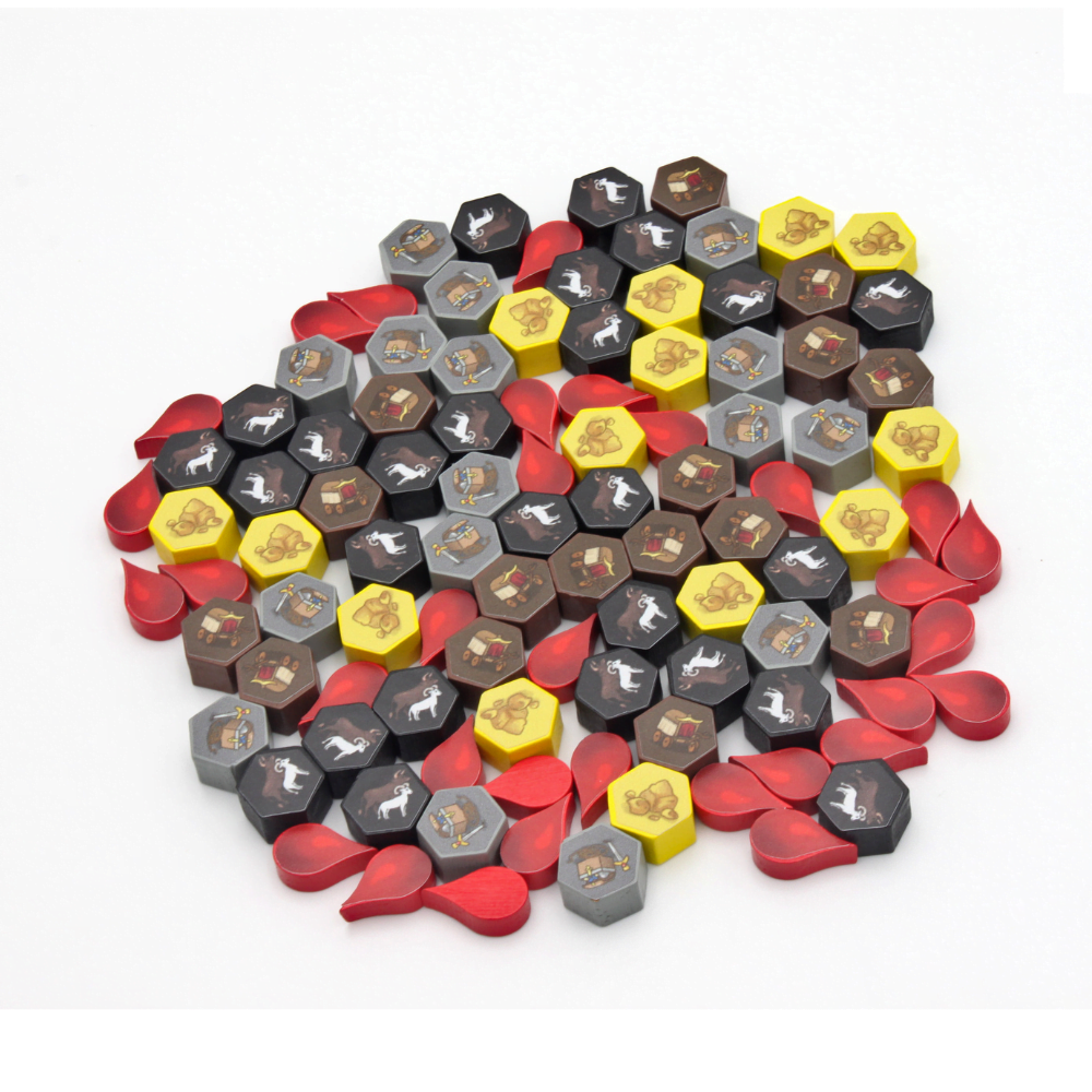 Meeple Sticker Stickers Raiders of Scythia Sticker-Set