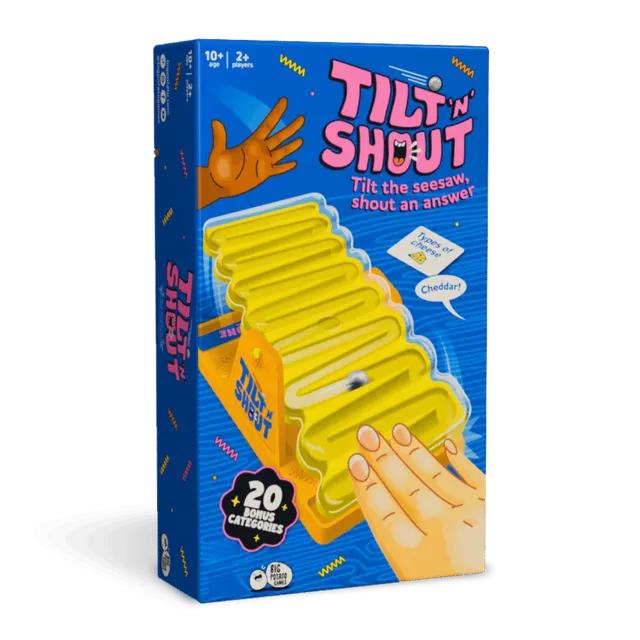 Big Potato Partyspiele Tilt n Shout Partyspiel Teams Murmel-Timer