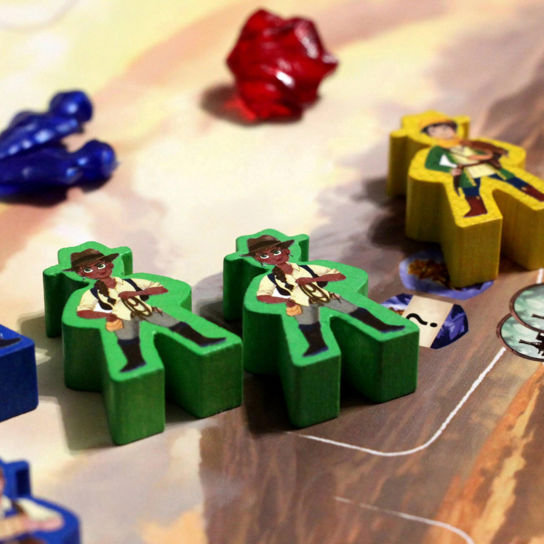 Meeple Sticker Lost Ruins of Arnak Sticker Set 26 Stück