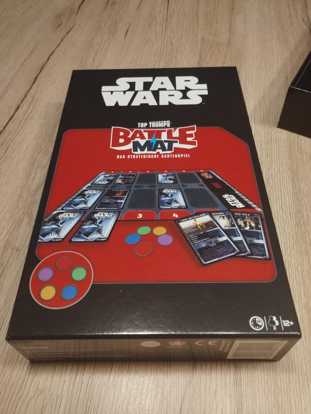 Winning Moves TOP TRUMPS Battle Mat Star Wars Brettspiel Skywalker Saga