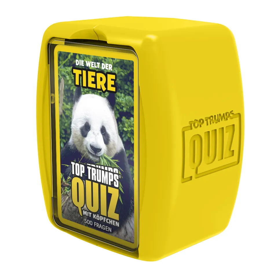 Winning Moves Top Trumps Quiz Welt der Tiere Kartenspiel ab 7
