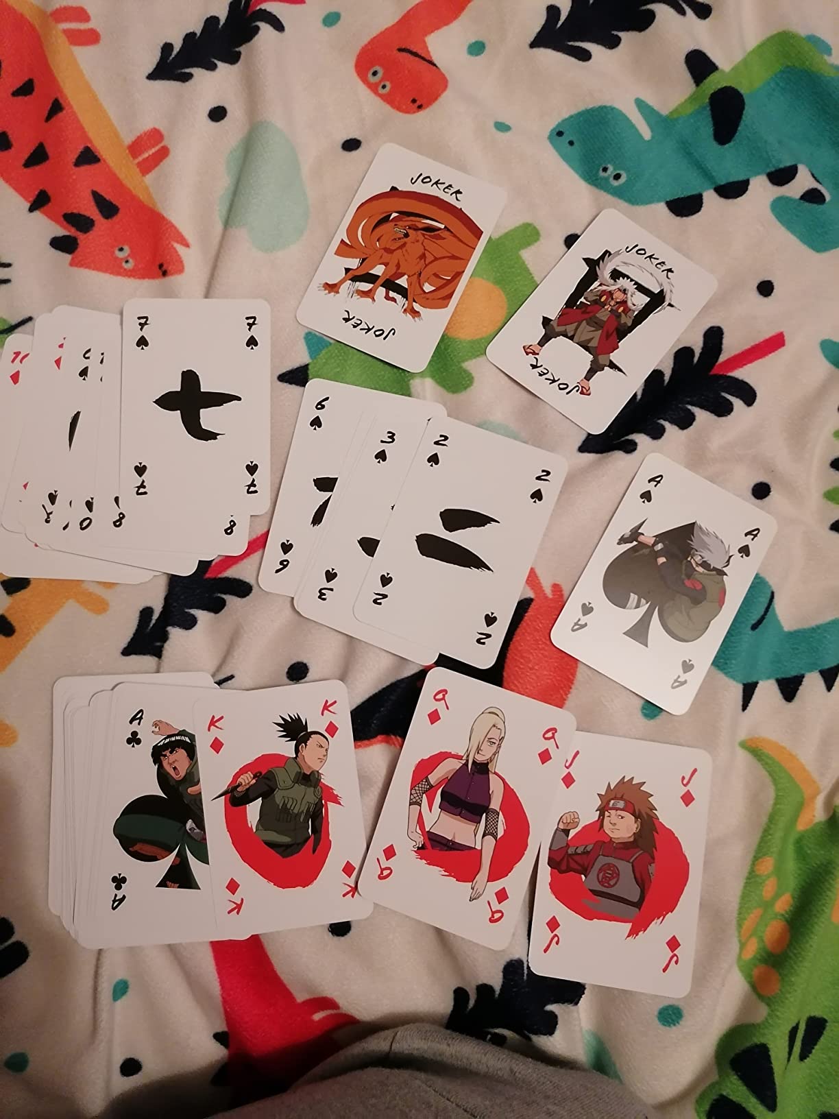 Winning Moves Number 1 Naruto Spielkarten 54 Karten