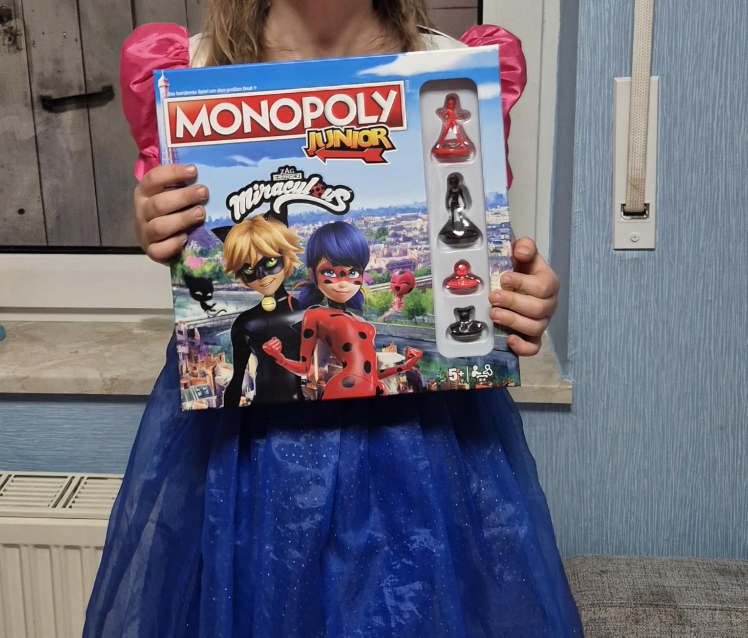 Winning Moves Monopoly Junior Miraculous Brettspiel Deutsch ab 5 Jahren