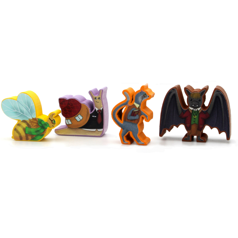 Meeple Stickers Everdell NewLeaf Sticker Set Aufkleber doppelseitig