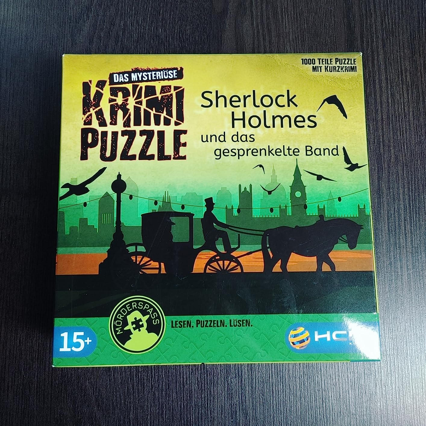 HCM Kinzel Sherlock Holmes Krimi Puzzle 1000 Teile