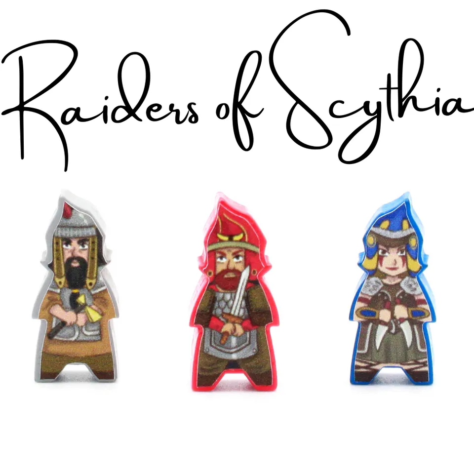 Meeple Sticker Stickers Raiders of Scythia Sticker-Set