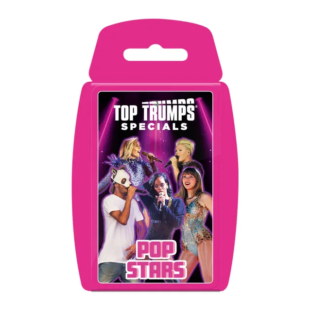 Winning Moves Top Trumps Popstars Kartenspiel ab 6 Jahren