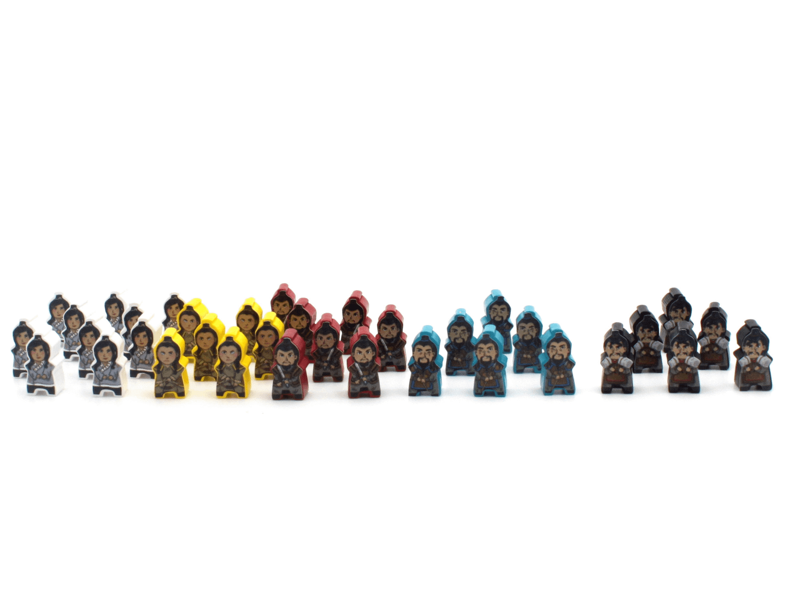 Meeple Sticker Legacy of Yu Sticker Set Aufkleber beidseitig