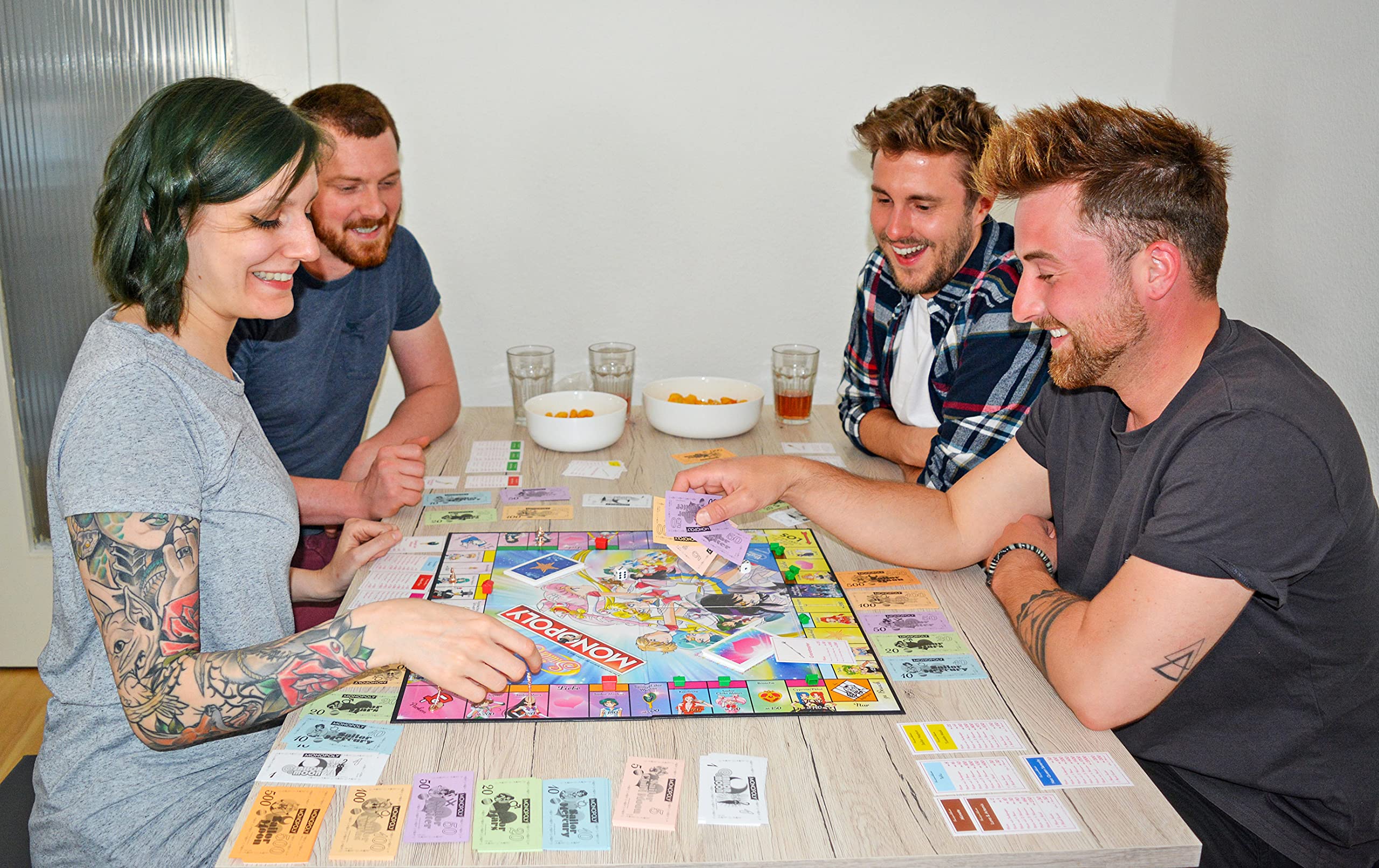 Winning Moves Monopoly Sailor Moon Edition Brettspiel Deutsch