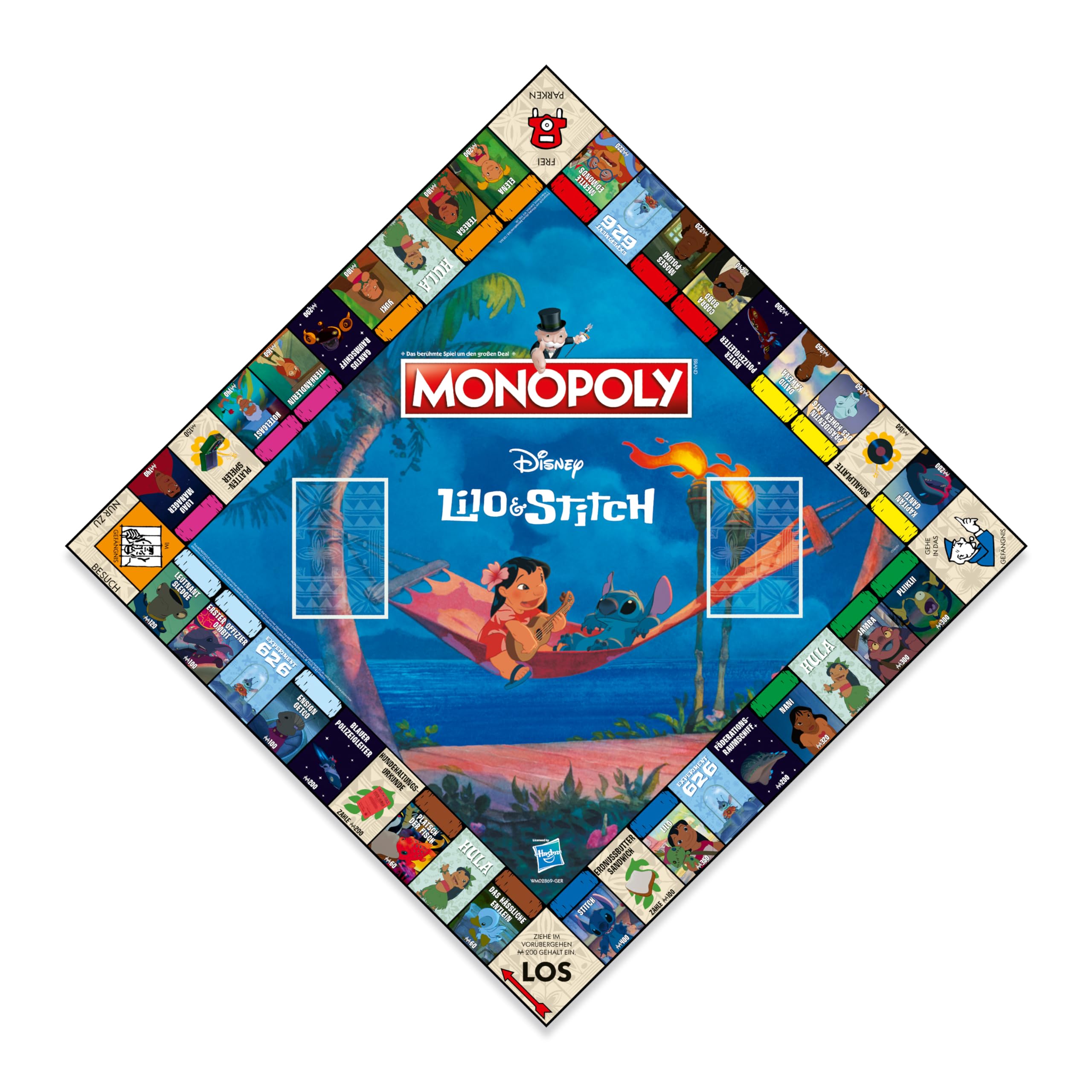 Winning Moves Monopoly Lilo & Stitch Brettspiel Deutsch ab 8 Jahren