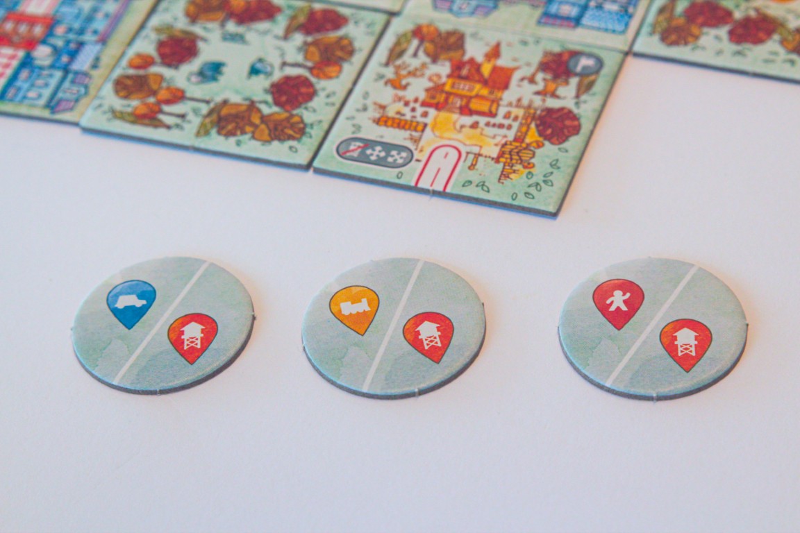 Horrible Railroad Tiles Forest Erweiterung Brettspiel