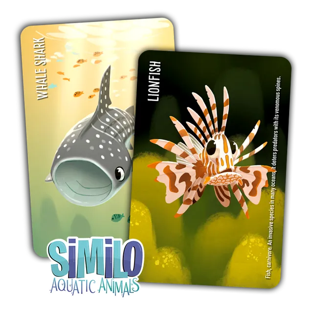 Horrible Similo Aquatic Animals Promokarten Kartenspiel
