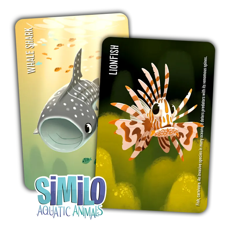 Horrible Similo Aquatic Animals Promokarten Kartenspiel