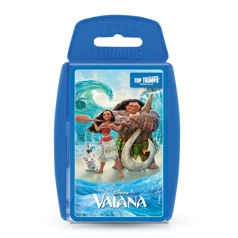 Top Trumps Vaiana Kartenspiel 30 Karten ab 6 Jahren